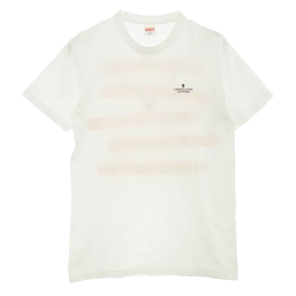 Supreme シュプリーム × UNDERCOVER アンダーカバー Anarchy Tee アナーキー Tシャツ 半袖カットソー ホワイト系 M【中古】
