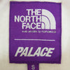 THE NORTH FACE ノースフェイス 21SS NT3127N PURPLE LABEL パープルレーベル × PALACE パレス L/S Graphic Tee グラフィックTシャツ 長袖 ホワイト系 S【中古】