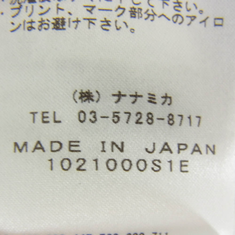 THE NORTH FACE ノースフェイス 21SS NT3127N PURPLE LABEL パープルレーベル × PALACE パレス L/S Graphic Tee グラフィックTシャツ 長袖 ホワイト系 S【中古】