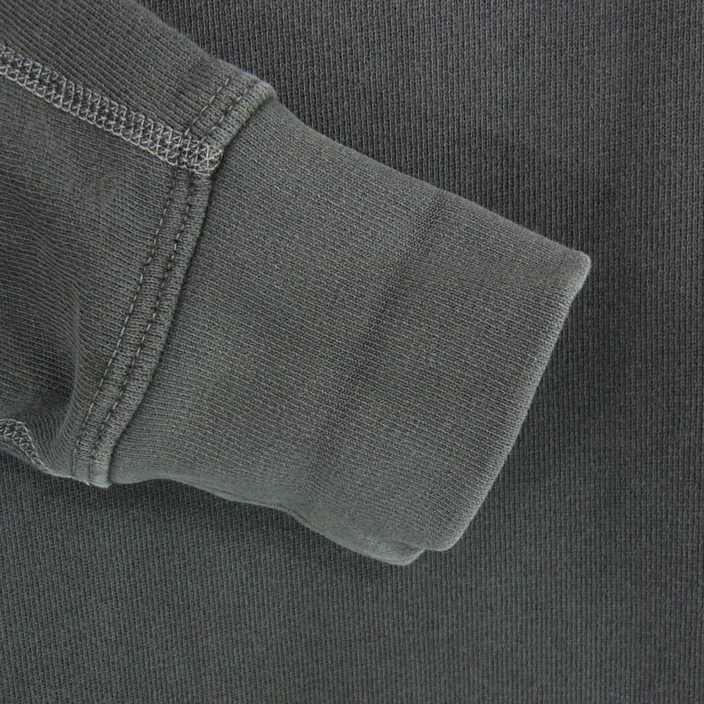 ジョンエリオット サイドジップ プルオーバー フーディー パーカー チャコール系 1【中古】