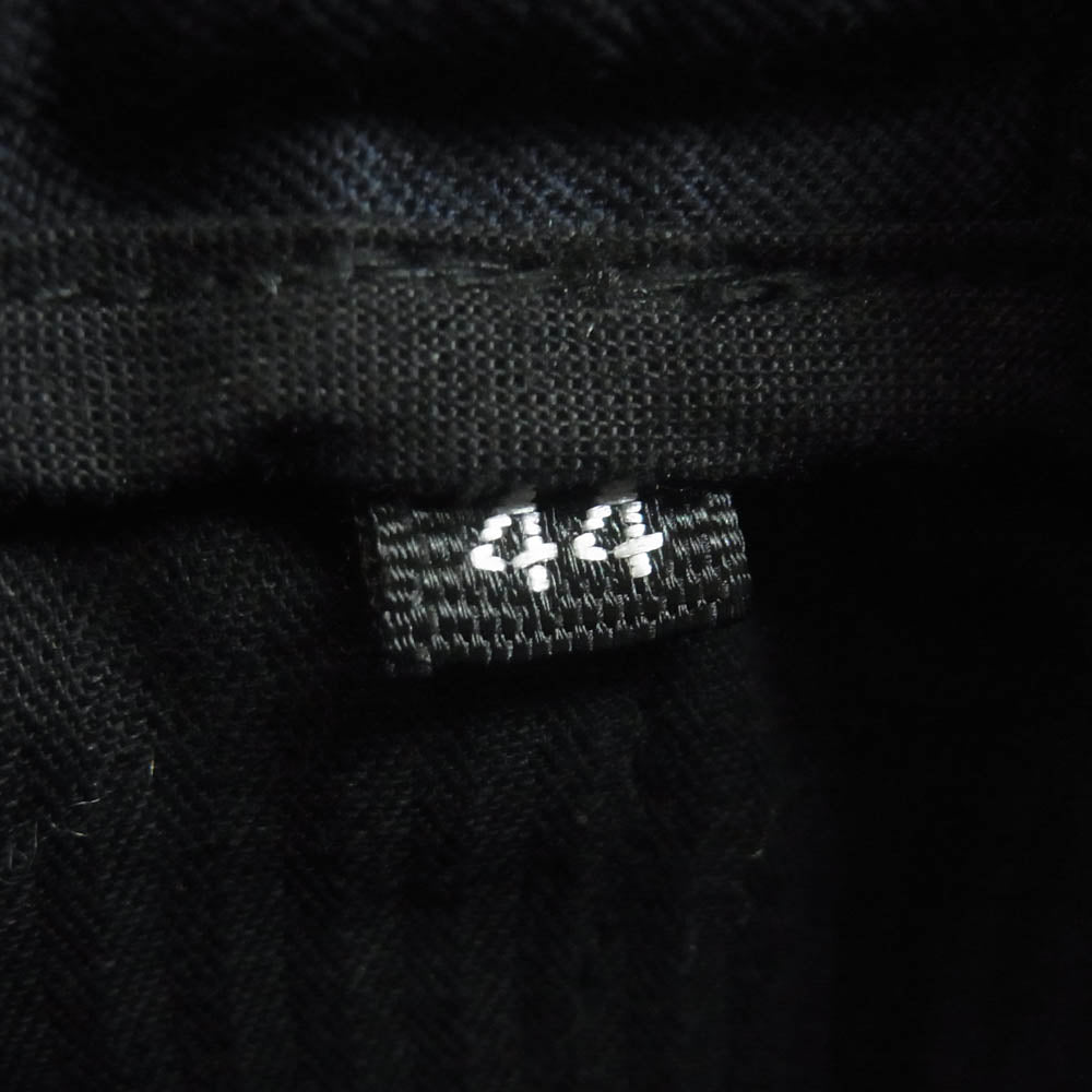 VIKTOR&ROLF ヴィクターアンドロルフ センタープレス ストレート パンツ イタリア製 ダークネイビー系 44【中古】