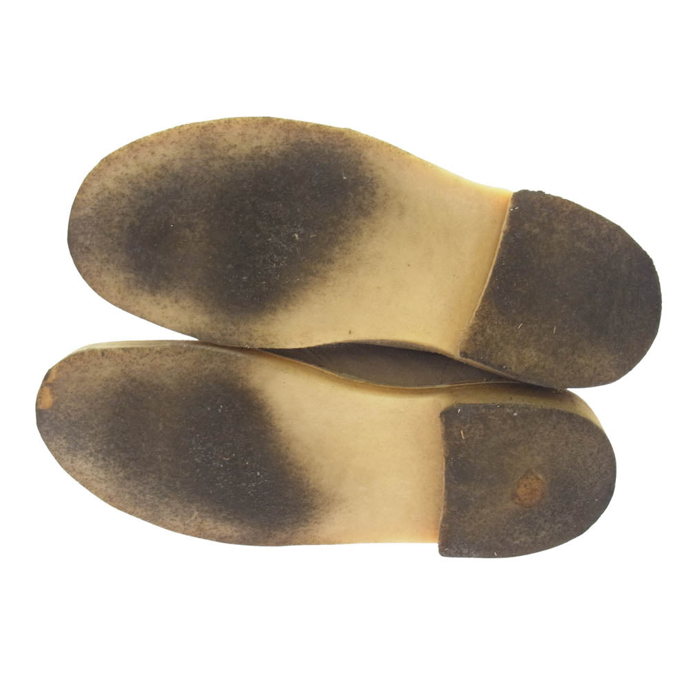 Clarks クラークス スエード レースアップ デザート チャッカブーツ ベージュ系 6.5【中古】