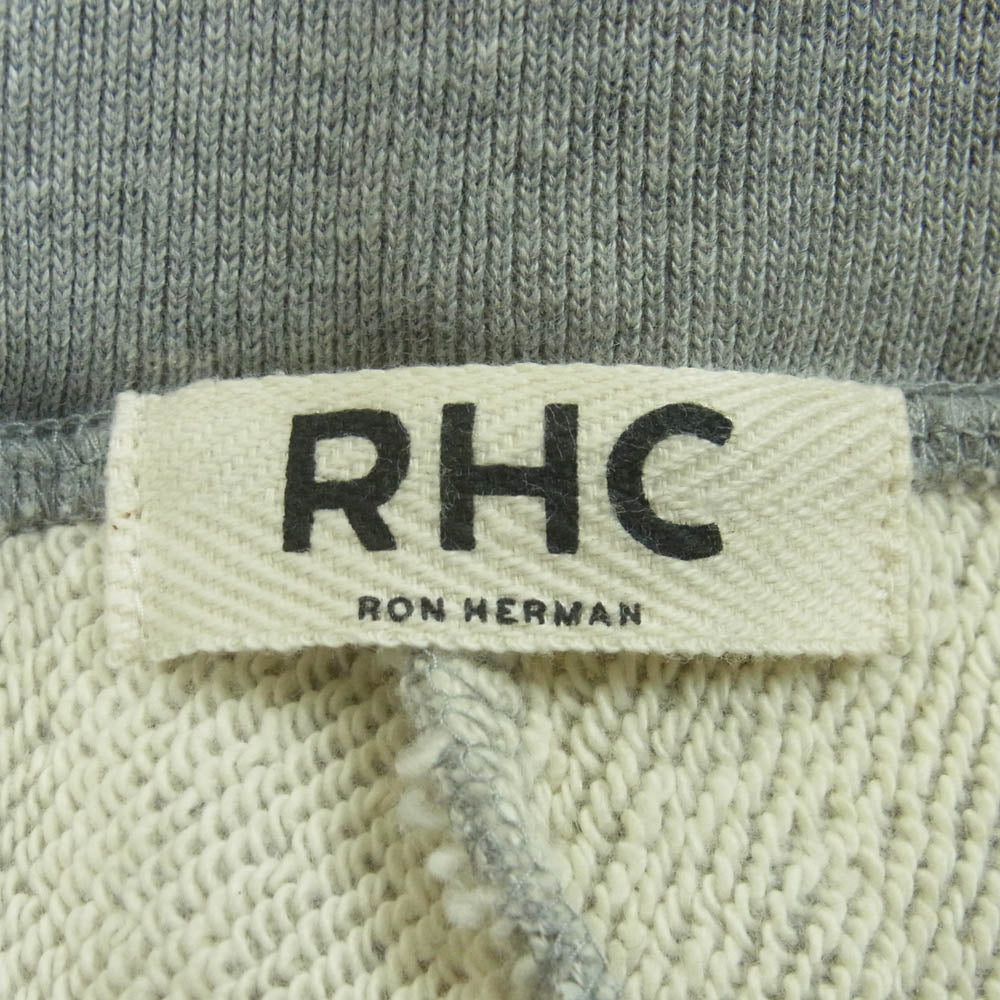 Ron Herman ロンハーマン 2720600112 1322 RHC ロゴ刺繍 ウエストコード スウェット パンツ コットン 日本製 グレー系 M【中古】