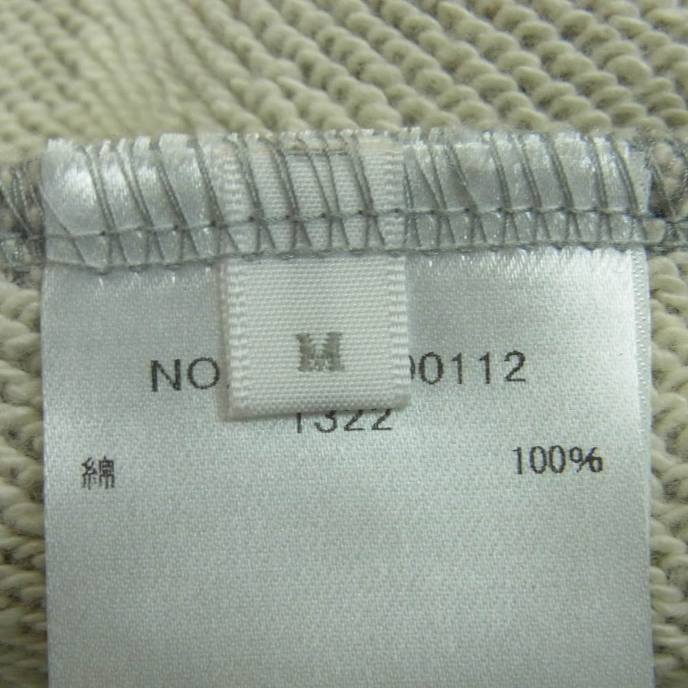 Ron Herman ロンハーマン 2720600112 1322 RHC ロゴ刺繍 ウエストコード スウェット パンツ コットン 日本製 グレー系 M【中古】