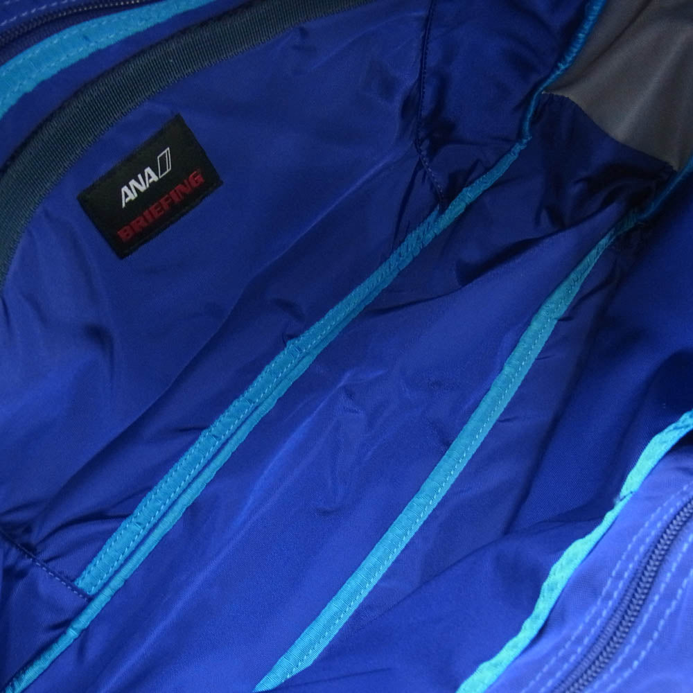 BRIEFING ブリーフィング for ANAトート SQ TOTE MW WP トートバッグ ブルー系【中古】