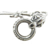 CHROME HEARTS クロムハーツ（原本無） CHARM 1B TINY CH CROSS チャーム 1ボール タイニーCH クロス ネックレス ペンダント シルバー系【中古】