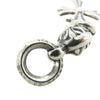 CHROME HEARTS クロムハーツ（原本無） CHARM 1B TINY CH CROSS チャーム 1ボール タイニーCH クロス ネックレス ペンダント シルバー系【中古】