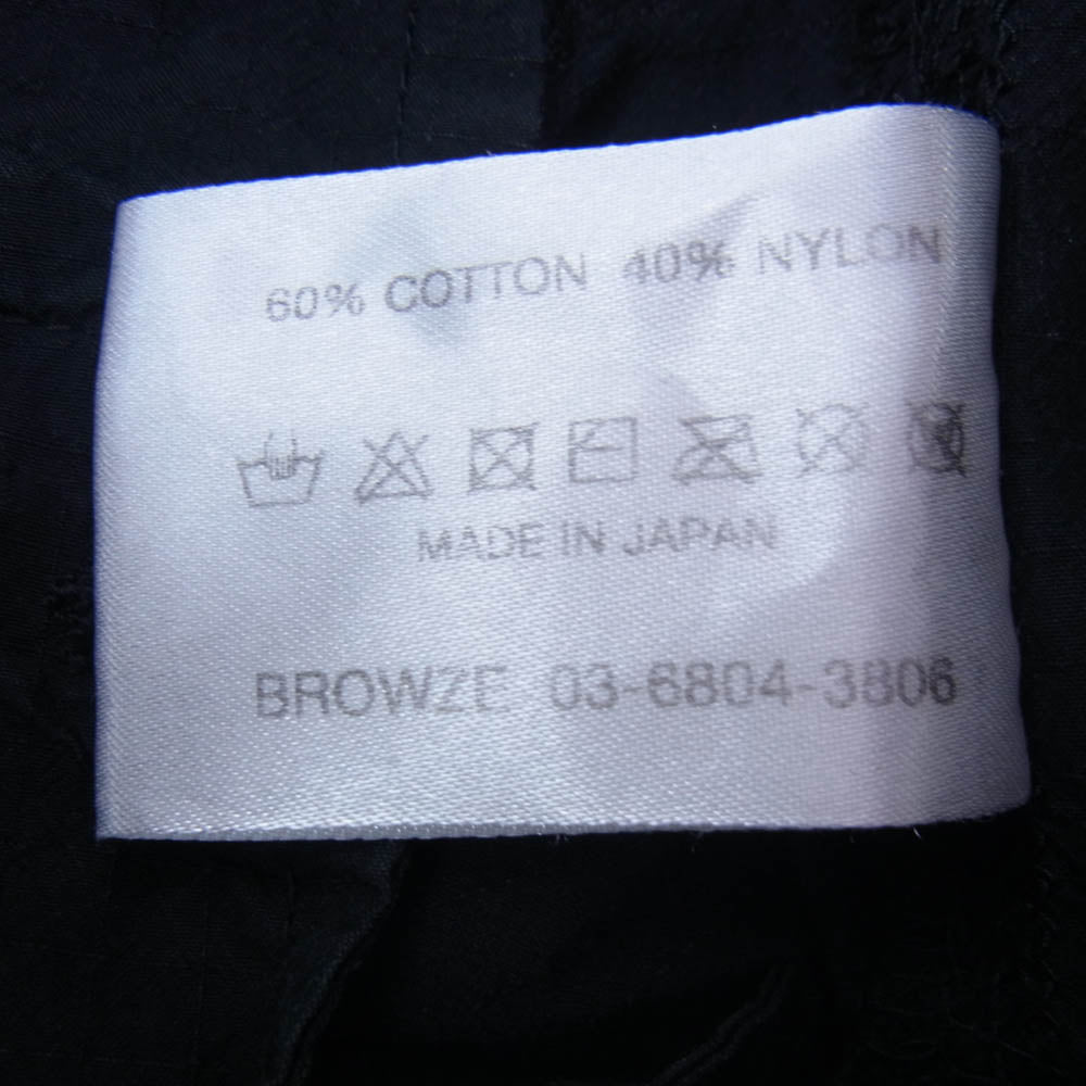 The Ennoy Professional ザ エンノイ プロフェッショナル 21AW AW21BRENPT03LV Ripstop Easy Pants リップストップ イージー パンツ ブラック系 L【中古】