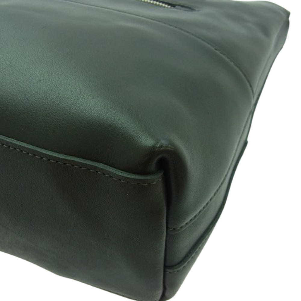 aniary アニアリ 36-02000 Leather Tote レザー トートバッグ ダークブラウン系【新古品】【未使用】【中古】