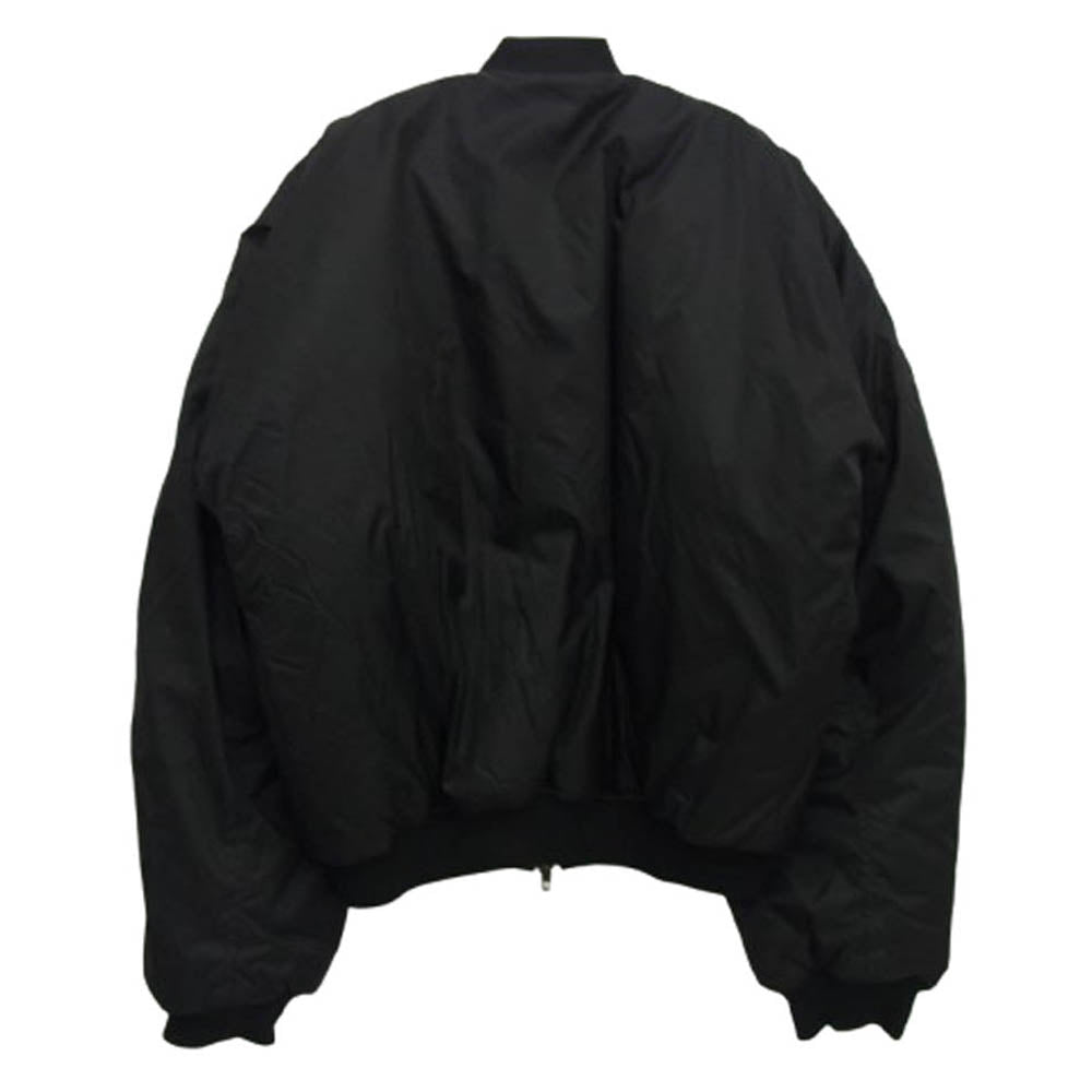 BALENCIAGA バレンシアガ 20AW 642147 TIO54 Steroid BomberJacket ステロイド ボンバー ジャケット ブルゾン ブラック系 44【中古】