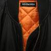 BALENCIAGA バレンシアガ 20AW 642147 TIO54 Steroid BomberJacket ステロイド ボンバー ジャケット ブルゾン ブラック系 44【中古】