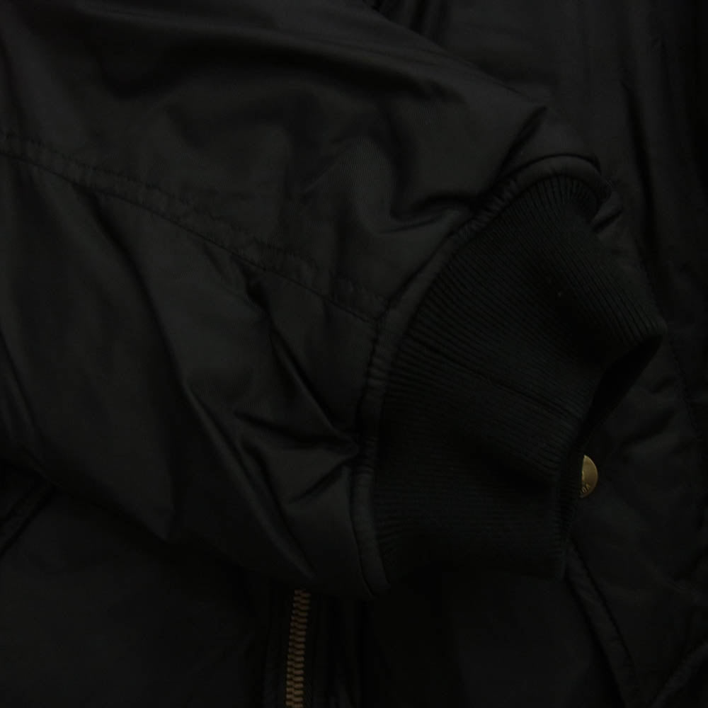 BALENCIAGA バレンシアガ 20AW 642147 TIO54 Steroid BomberJacket ステロイド ボンバー ジャケット ブルゾン ブラック系 44【中古】