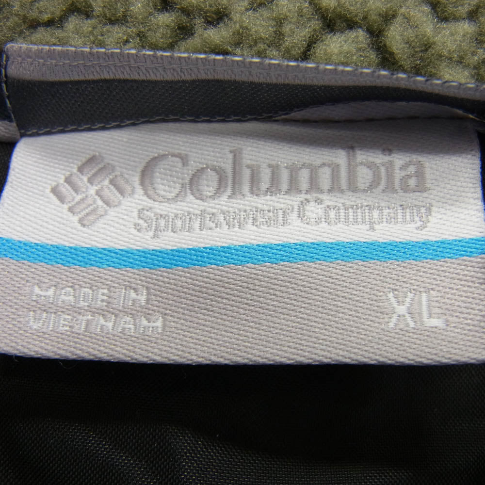 Columbia コロンビア 220 AR1562 ウィメンズ アーチャーリッジ 2 フルジップ フリース ジャケット カーキ系 XL【中古】