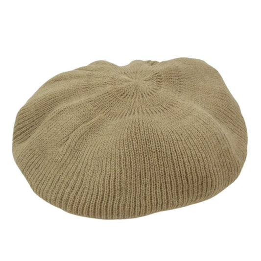 RUDE GALLERY ルードギャラリー RG0761 BASIC KNIT BERET ベーシック ニット ベレー帽 ベージュ系【中古】