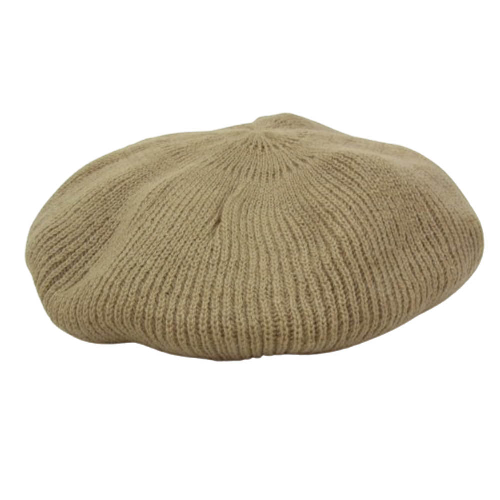 RUDE GALLERY ルードギャラリー RG0761 BASIC KNIT BERET ベーシック ニット ベレー帽 ベージュ系【中古】