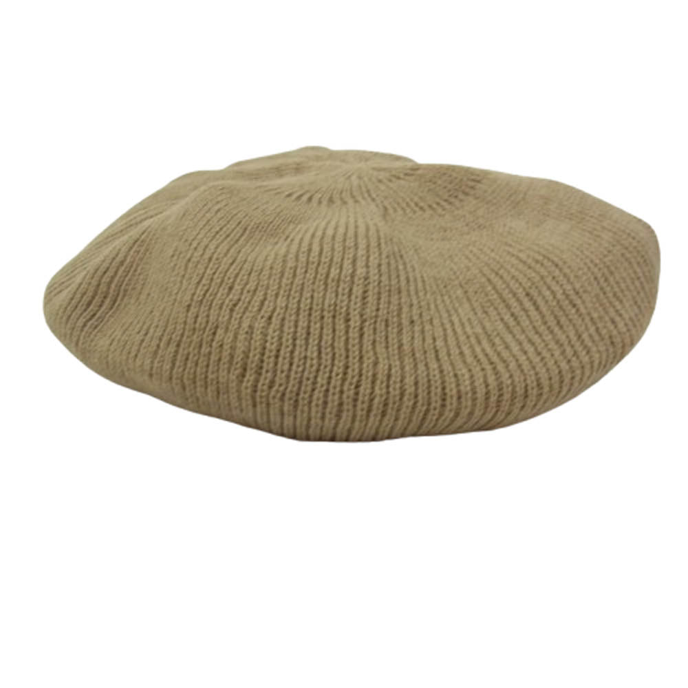 RUDE GALLERY ルードギャラリー RG0761 BASIC KNIT BERET ベーシック ニット ベレー帽 ベージュ系【中古】