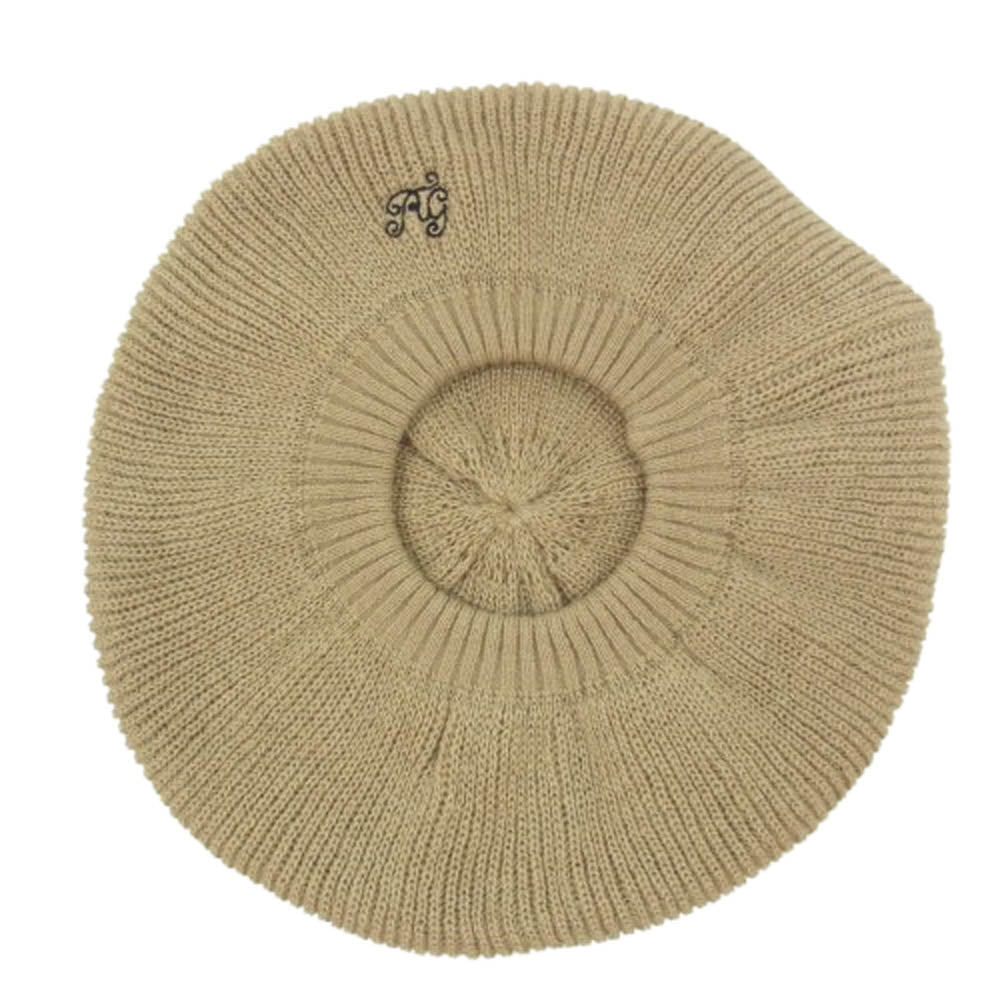 RUDE GALLERY ルードギャラリー RG0761 BASIC KNIT BERET ベーシック ニット ベレー帽 ベージュ系【中古】