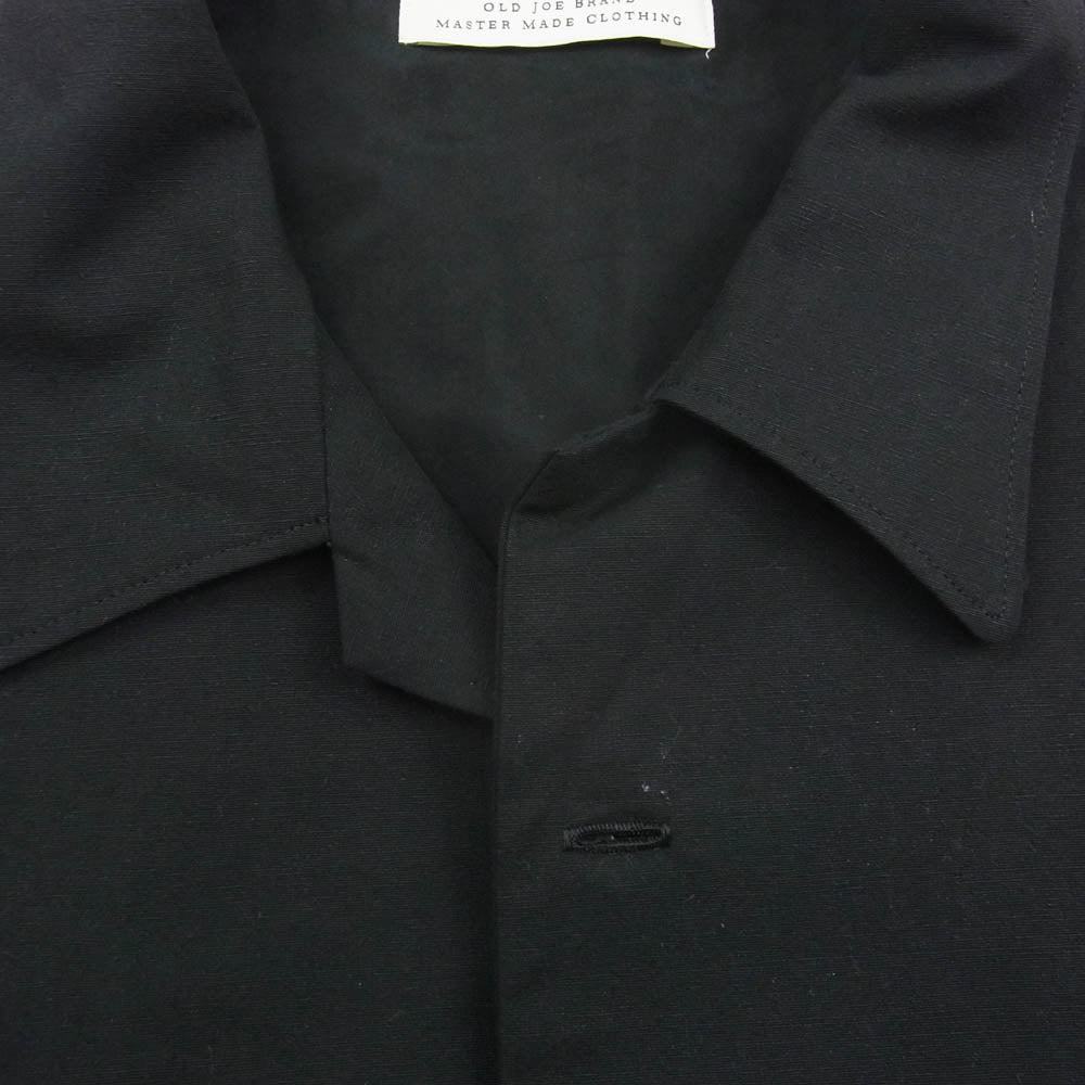 オールドジョー SILK NEP CLOTH SOUVENIR SHIRTS スーベニア 半袖 シャツ ブラック系 15【中古】
