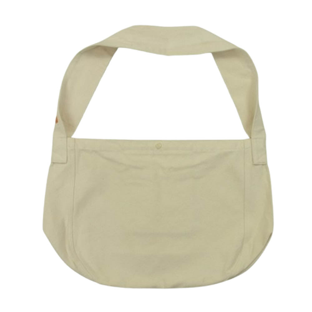 GAVIAL ガヴィル NEWS PAPER BAG OLD ENGLISH ニュースペーパーバッグ キャンバス ショルダーバッグ オフホワイト系【中古】