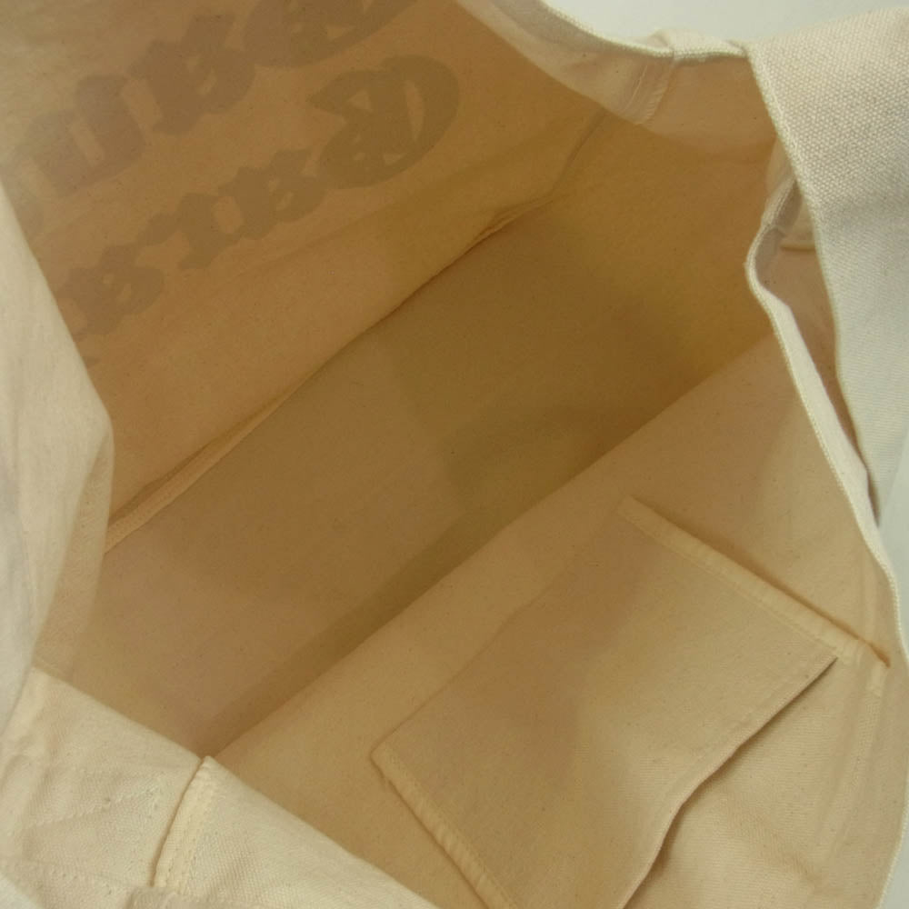 GAVIAL ガヴィル NEWS PAPER BAG OLD ENGLISH ニュースペーパーバッグ キャンバス ショルダーバッグ オフホワイト系【中古】