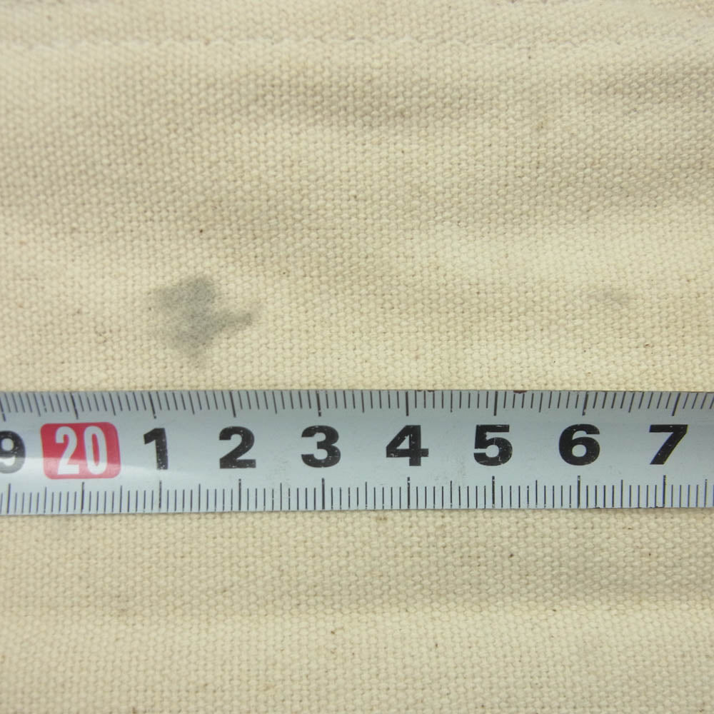 GAVIAL ガヴィル NEWS PAPER BAG OLD ENGLISH ニュースペーパーバッグ キャンバス ショルダーバッグ オフホワイト系【中古】