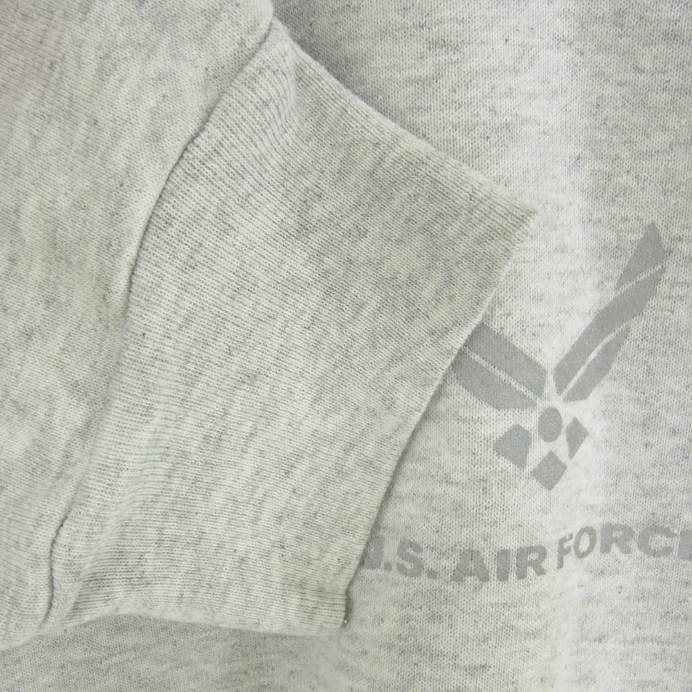 U.S. AIR FORCE MEKE, INC　MADE IN U.S.A.製 米軍実物 USAF スウェット グレー系 XXL【中古】