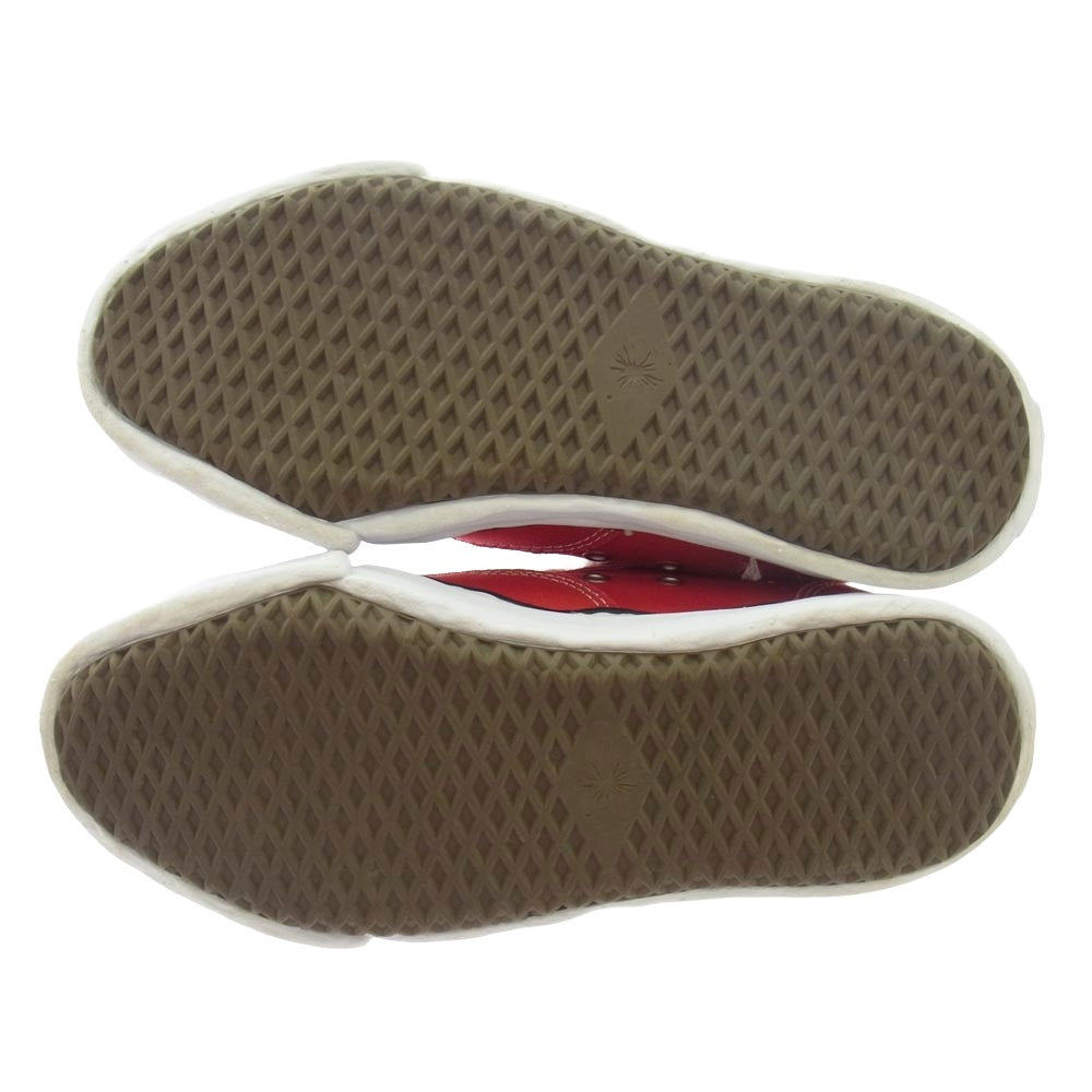 Maison MIHARA YASUHIRO メゾンミハラヤスヒロ PETERSON OG Sole Canvas Low-top Sneaker ピーターソン オリジナル キャンバス ローカット スニーカー レッド系 42【中古】