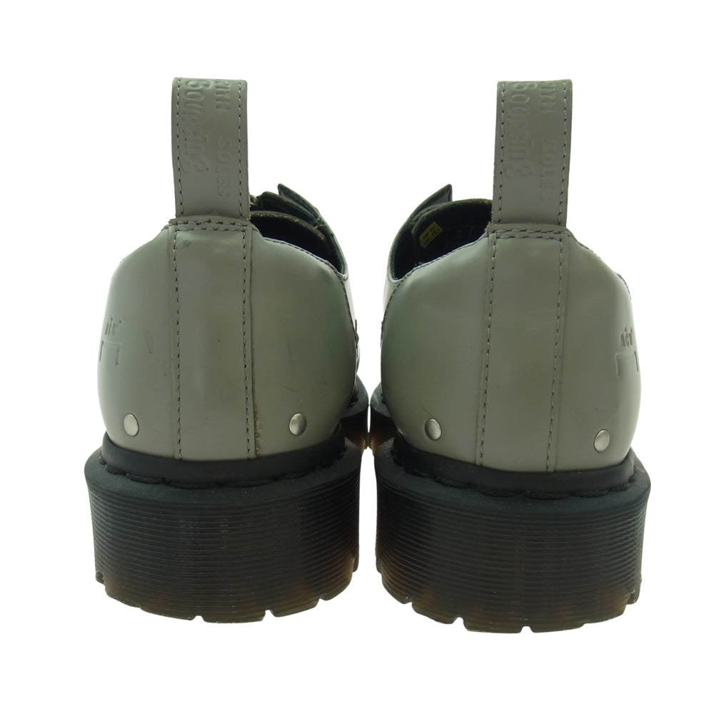Dr.Martens ドクターマーチン × A-COLD-WALL アコールドウォール 1461 BEX フロントジップ レザー シューズ グレー系 42【中古】