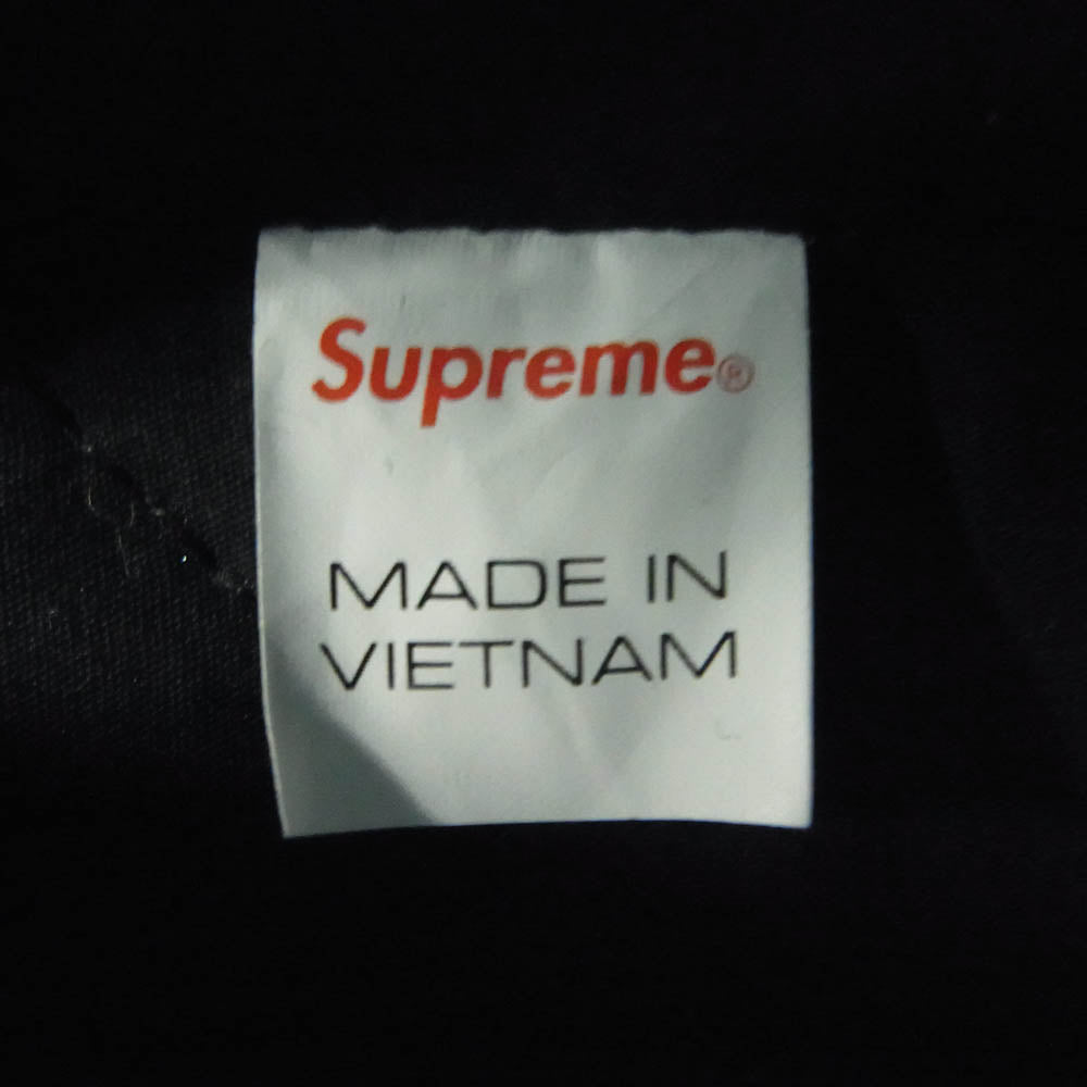 Supreme シュプリーム 20SS Raffia Tote ラフィアトートバッグ ブラック系【中古】