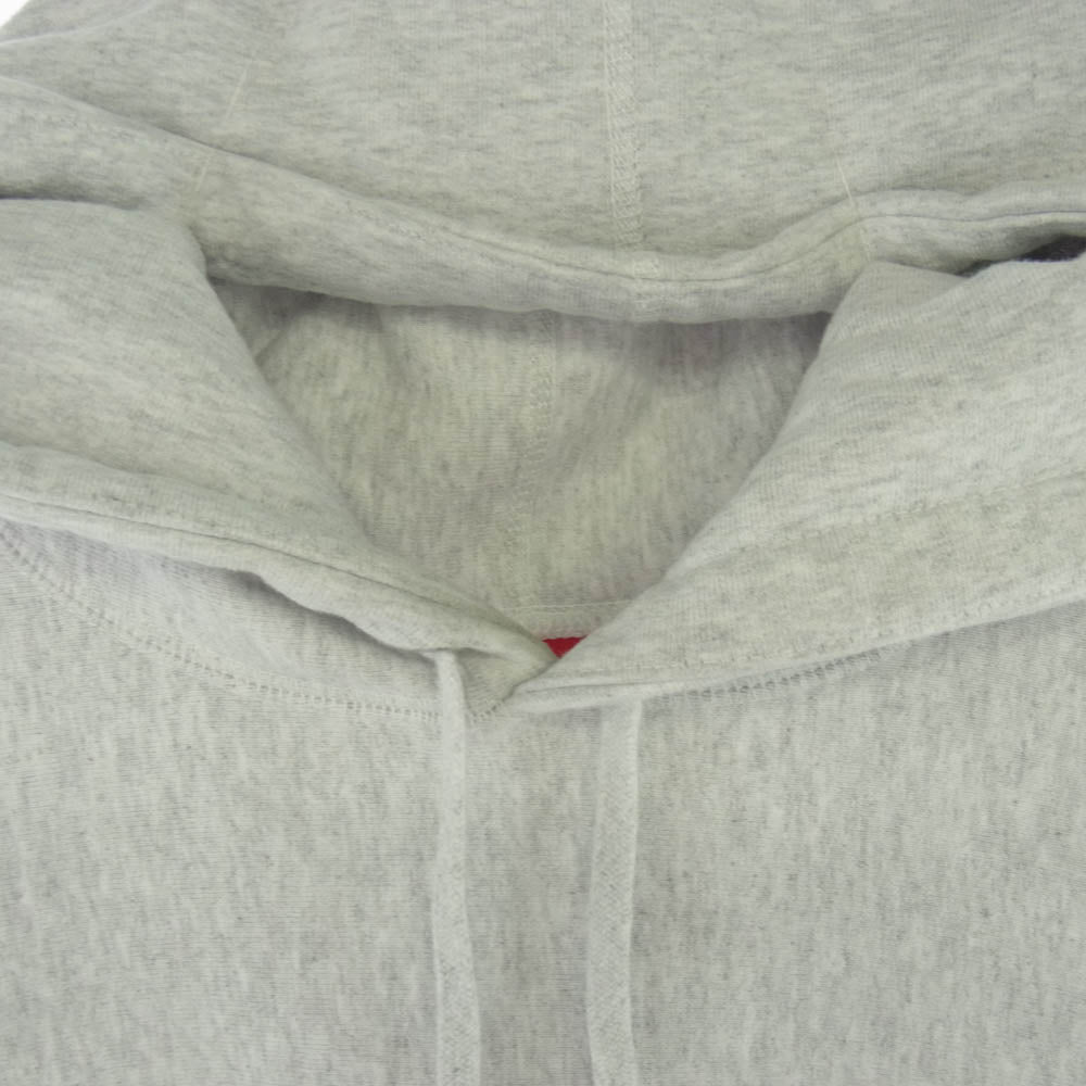 Supreme シュプリーム 23AW Box Logo Hooded Sweatshirt カモフラ ボックスロゴ フーディー プルオーバーパーカー グレー系 L【中古】