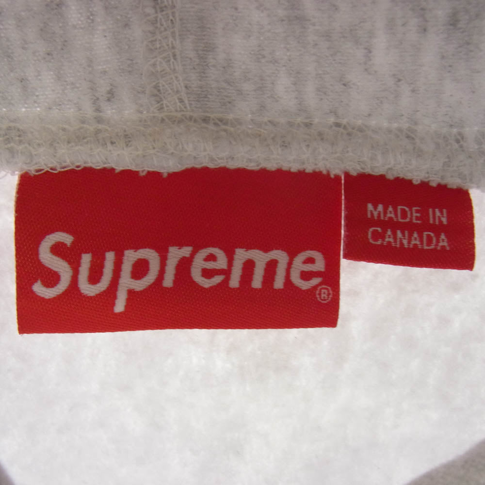 Supreme シュプリーム 23AW Box Logo Hooded Sweatshirt カモフラ ボックスロゴ フーディー プルオーバーパーカー グレー系 L【中古】