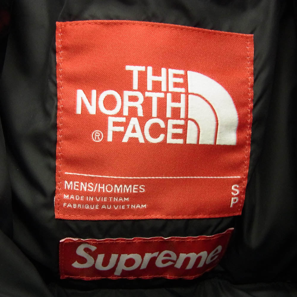 Supreme シュプリーム 22AW ND52206I × The North Face ノースフェイス700-Fill Down Parka 700フィル ダウン ジャケット ブラック系【中古】
