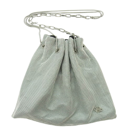 ビゴター PURSE BALL SILVER ボール ショルダー バッグ シルバー系 F【中古】
