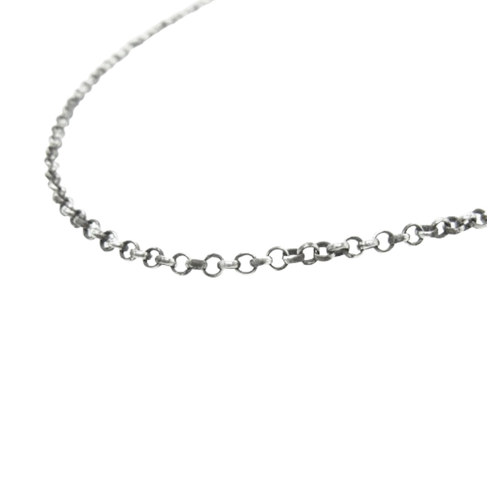 CHROME HEARTS クロムハーツ（原本有） NECKCHAIN R18 ロールチェーン ネックレス 18inch 18インチ シルバー系【中古】