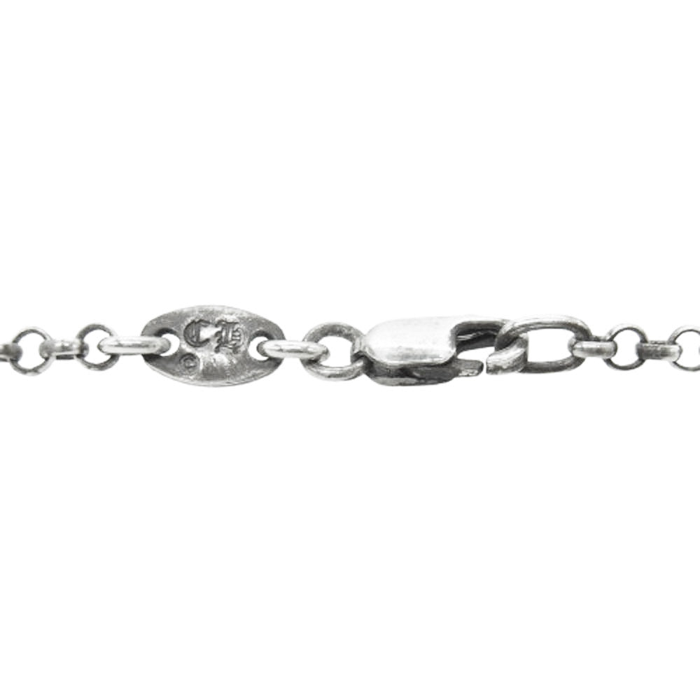 CHROME HEARTS クロムハーツ（原本有） NECKCHAIN R18 ロールチェーン ネックレス 18inch 18インチ シルバー系【中古】
