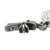 CHROME HEARTS クロムハーツ（原本無） ANGEL MEDAL CRS BBYFAT エンジェルメダル ベイビーファット クロス ペンダントトップ 30inchボールチェーン付き ネックレス シルバー系【中古】