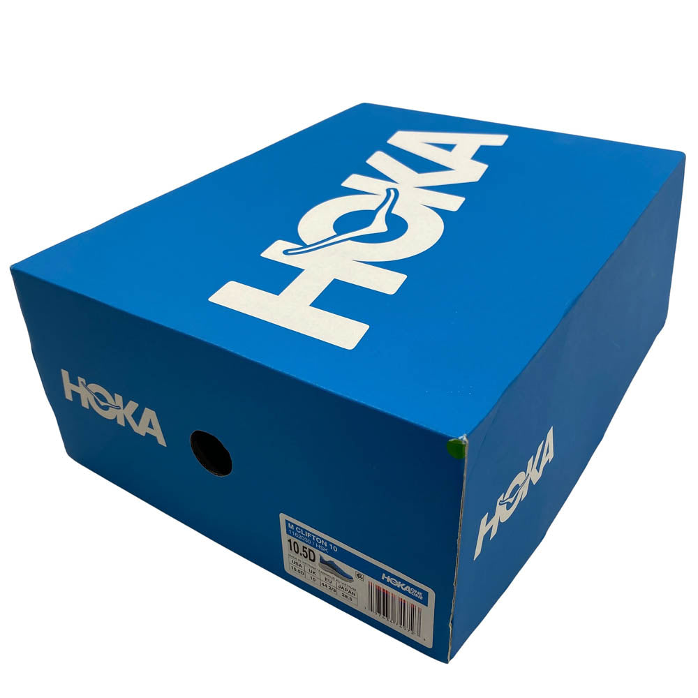 HOKA ONE ONE ホカ オネオネ 1162030 HSK M CLIFTON 10 クリフトン ランニングシューズ ローカット スニーカー ブルー系 28.5cm【中古】