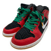 NIKE AIR JORDAN ナイキ ジョーダン DQ8417-006 Air Jordan 1 Mid Christmas AJ1 エアジョーダン ミッドカット クリスマス スニーカー レッド系 26cm【中古】