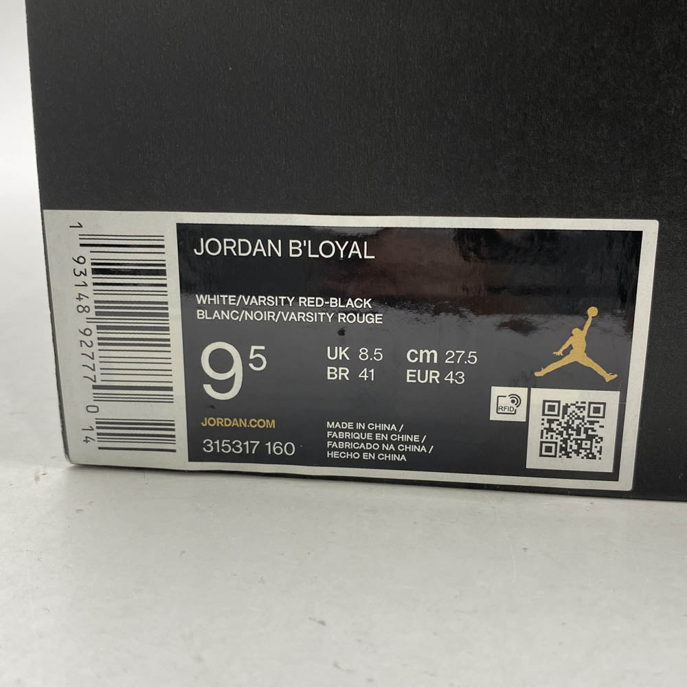 NIKE AIR JORDAN ナイキ ジョーダン 315317-160 Jordan B'Loyal ジョーダン ロイヤル ハイカット スニーカー ホワイト系 27.5cm【中古】