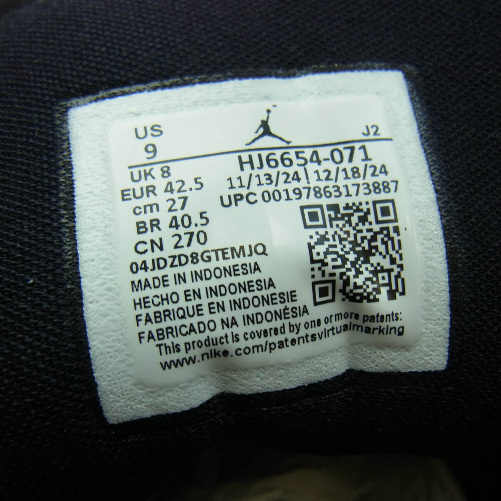 NIKE AIR JORDAN ナイキ ジョーダン HJ6654-071 Air Jordan 1 Mid SE New Love AJ1 エアジョーダン ミッドカット ニューラブ スニーカー ブラック系 イエロー系 27cm【極上美品】【中古】