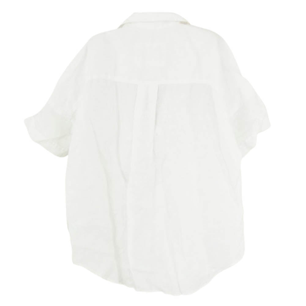 Frank&Eileen フランクアンドアイリーン リネン 半袖 シャツ ホワイト系 XXS【中古】