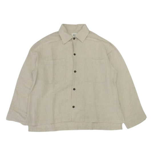 Ron Herman ロンハーマン RHC リネン 長袖 シャツ オフホワイト系 S【中古】