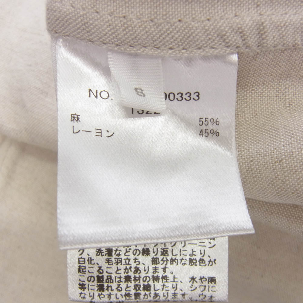 Ron Herman ロンハーマン RHC リネン 長袖 シャツ オフホワイト系 S【中古】