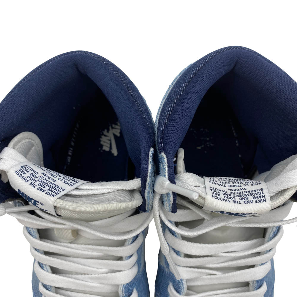 NIKE ナイキ FQ2947-100 AIR JORDAN 1 AJ1 RETRO HIGH OG DENIM エアジョーダン レトロ デニム スニーカー ブルー系 27cm【中古】