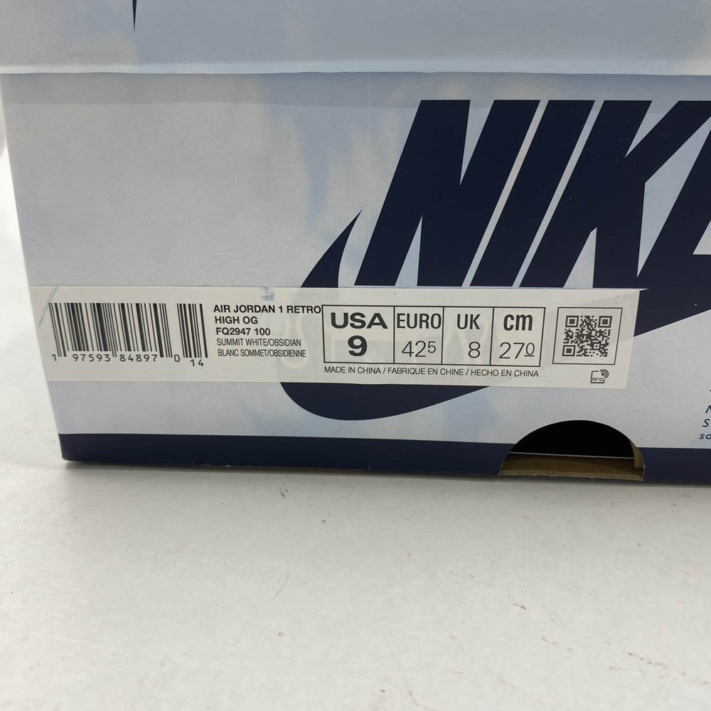 NIKE ナイキ FQ2947-100 AIR JORDAN 1 AJ1 RETRO HIGH OG DENIM エアジョーダン レトロ デニム スニーカー ブルー系 27cm【中古】