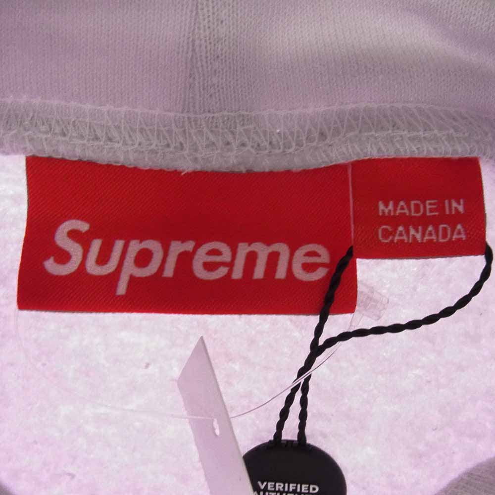 Supreme シュプリーム 24SS ＄ Hooded Sweatshirt Light Purple ドルロゴパッチ フーデッド スウェットシャツ プルオーバー パーカー フーディー ライトパープル系 L【中古】