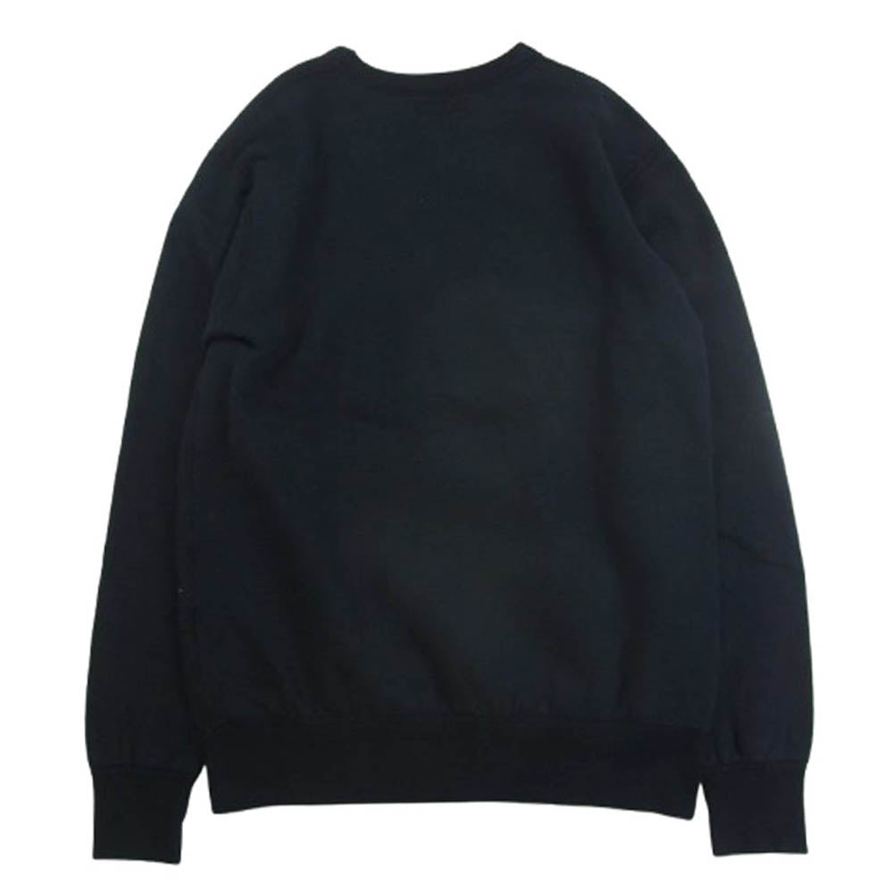 THE FLAT HEAD ザフラットヘッド KAMIKAZE カミカゼ クルーネック スウェット トレーナー ダークネイビー系 38【中古】