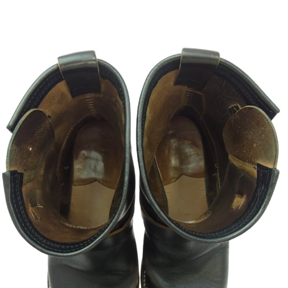 THE FLAT HEAD ザフラットヘッド ホースハイド エンジニアブーツ ダークグレー系【中古】