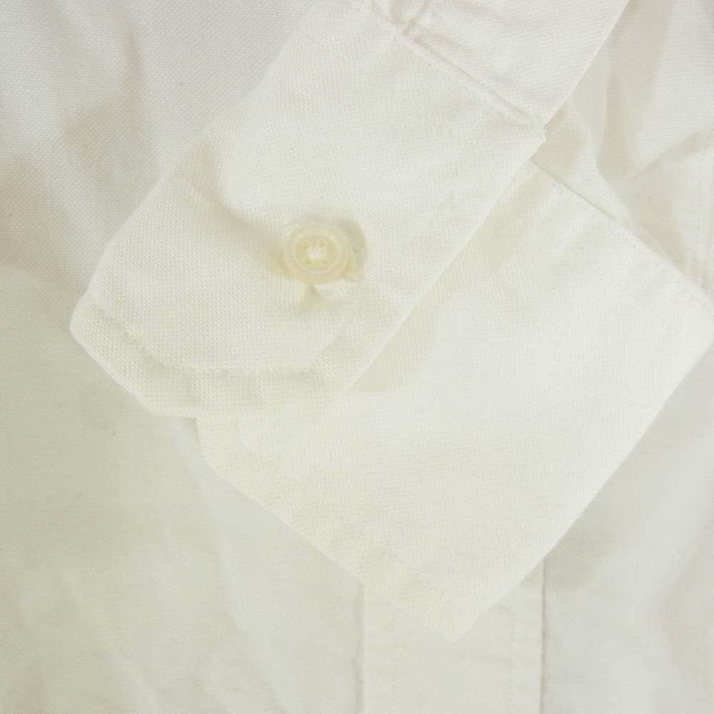 ブラックフリース バイ ブルックスブラザーズ オックスフォード 長袖シャツ ホワイト系 BB 0【中古】