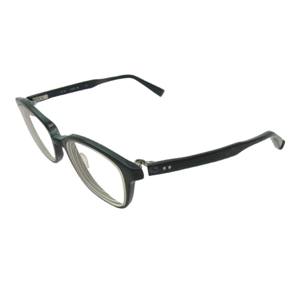 フォーナインズ NP-100 ウェリントン 度入り 眼鏡 メガネ アイウェア ブラック系 51□19 136【中古】